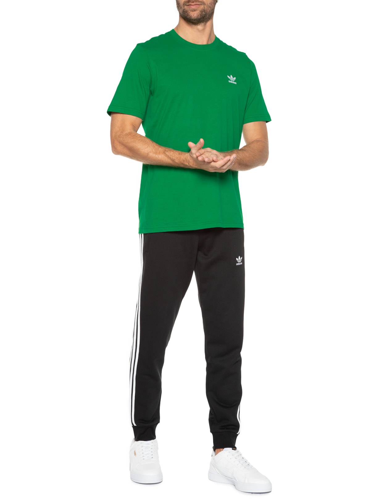 Camiseta Masculina Essential Verde Adidas Originals
