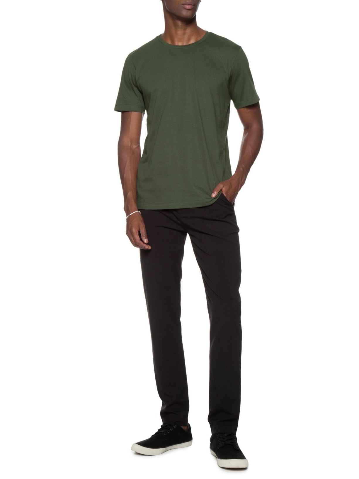 Camiseta Masculina Essential - Verde