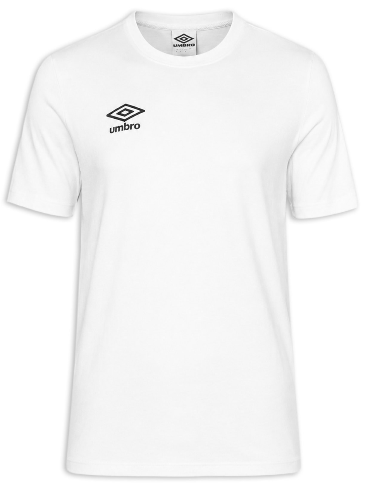 Camiseta Masculina Essential – Branco Umbro
