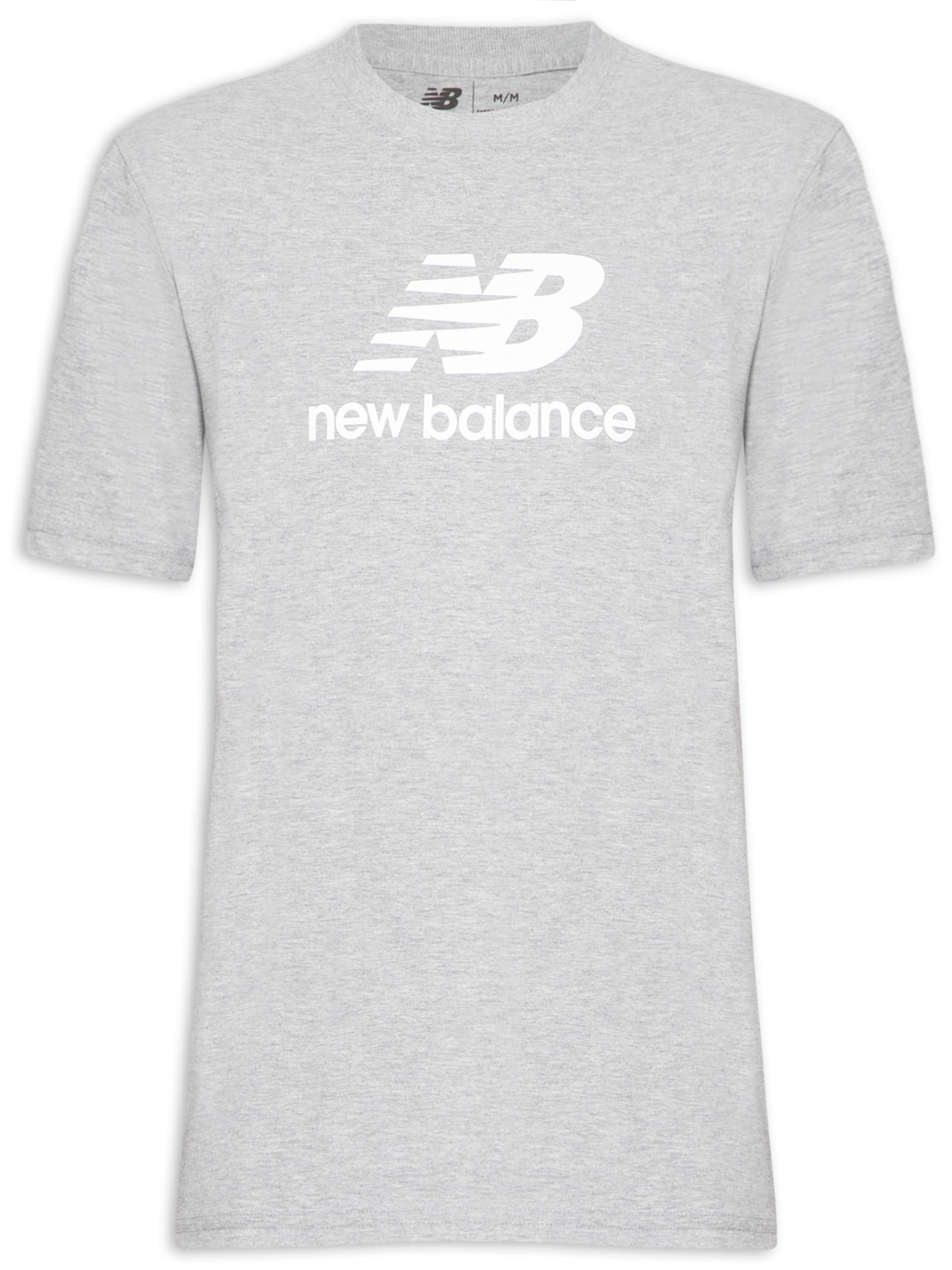 Camiseta Masculina Essentials - Cinza