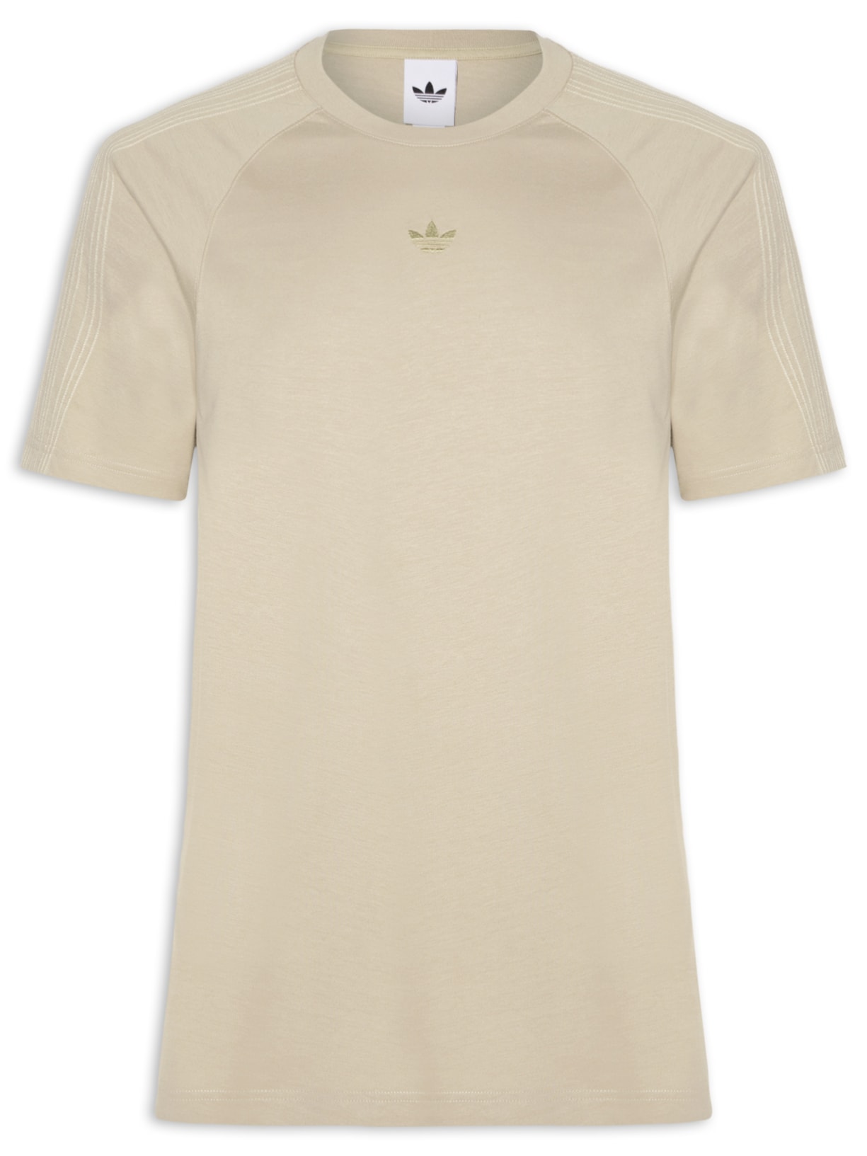 Camiseta Masculina Essentials Premium Bege Adidas Originals