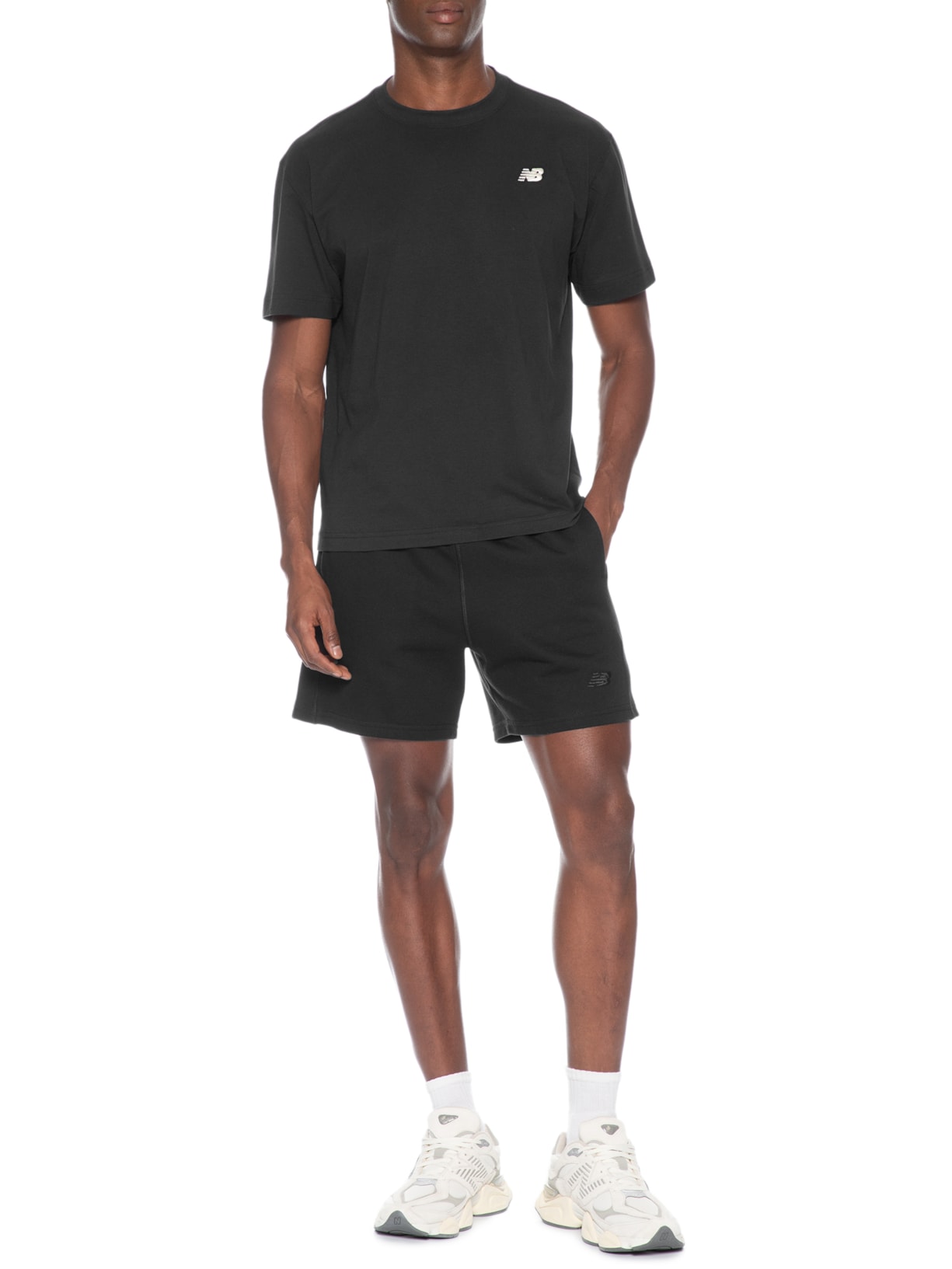 Camiseta Masculina Essentials Sl Preto New Balance