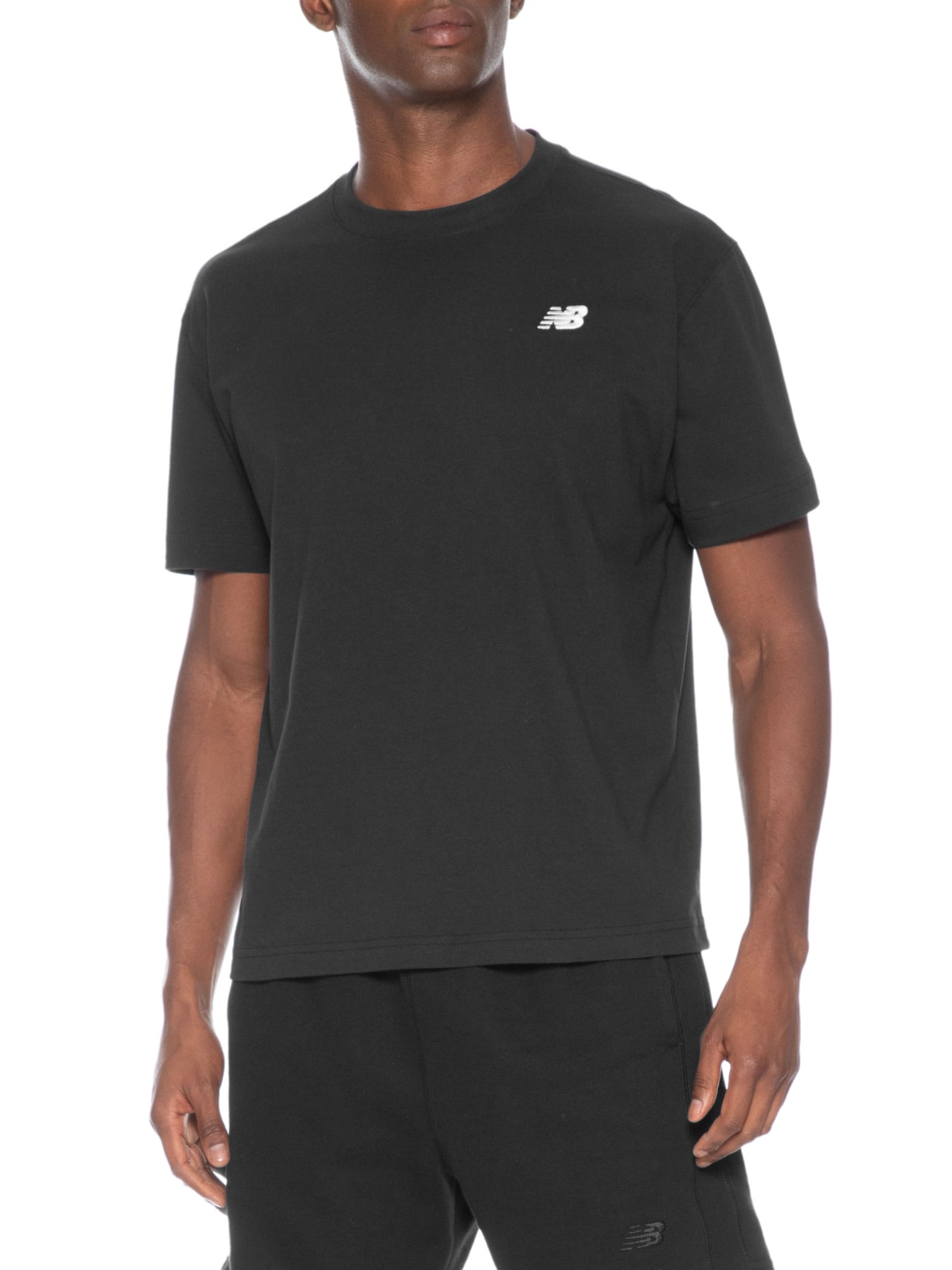 Camiseta Masculina Essentials Sl Preto New Balance