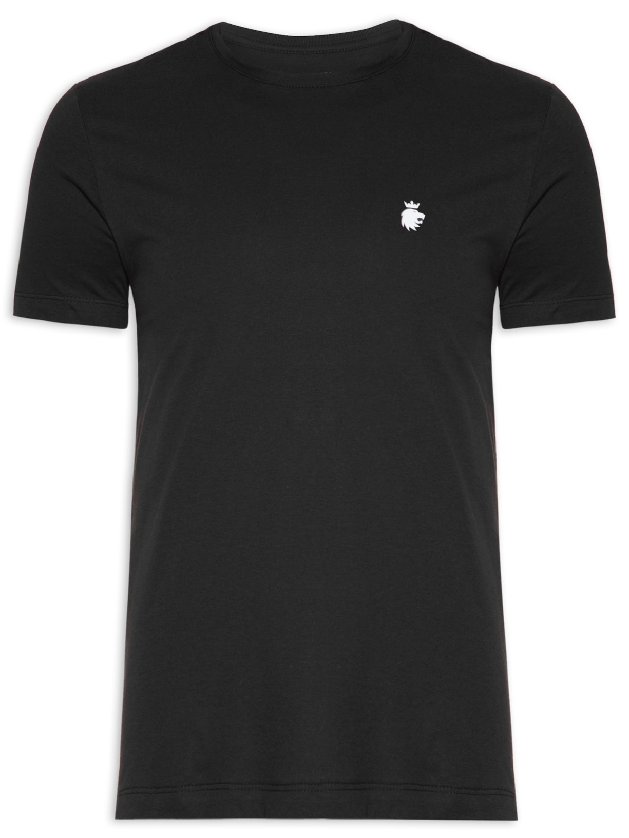 Camiseta Masculina Essentieel Lion - Preto