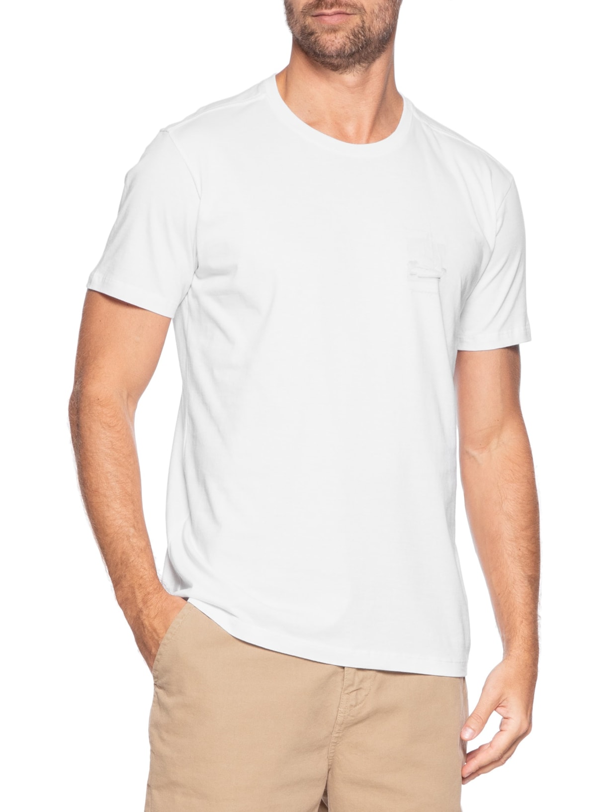 Camiseta Masculina Estampa Aquarela Barcos Branco Pineapple