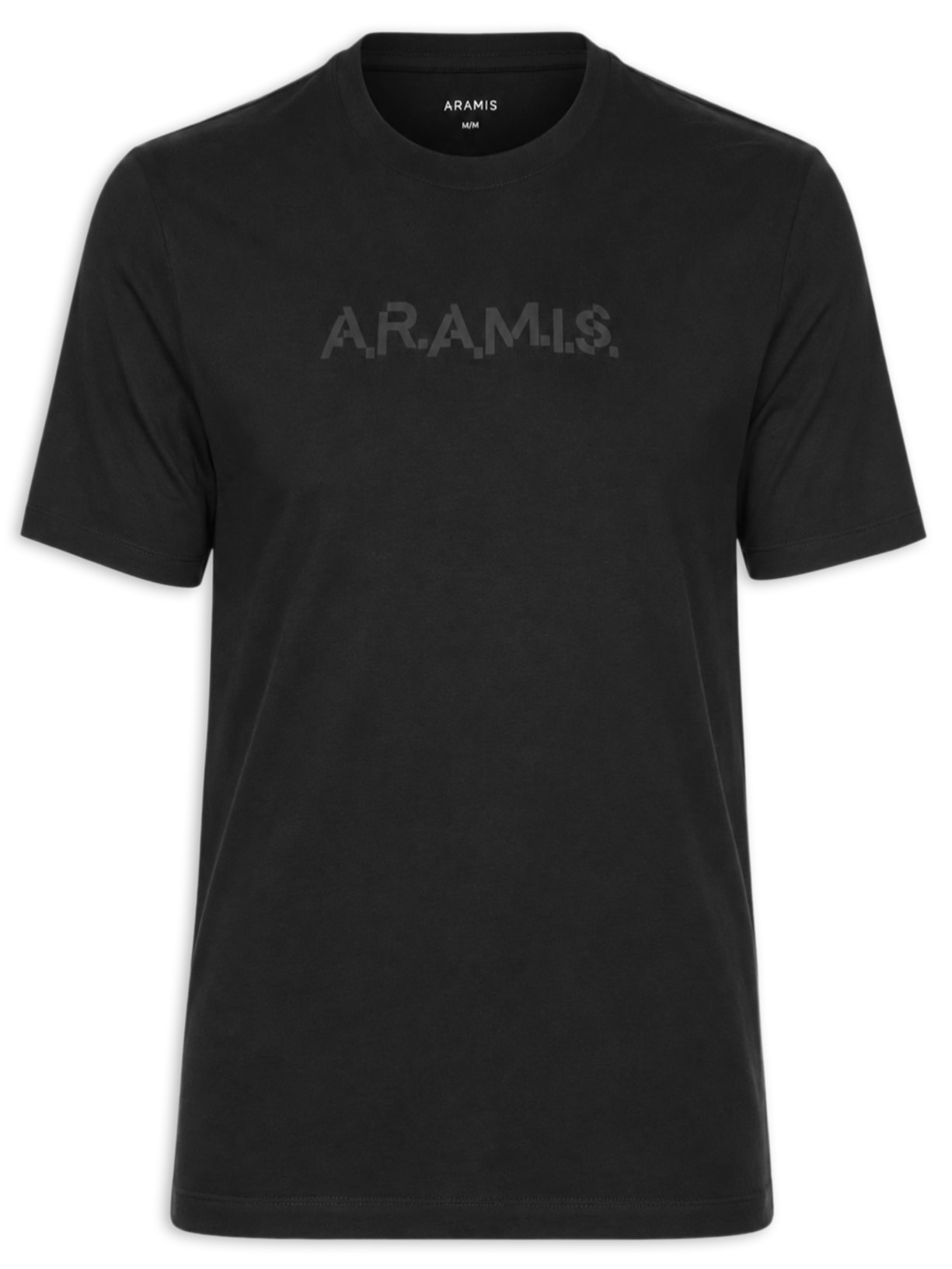 Camiseta Masculina Estampa Aramis Code Preto Aramis