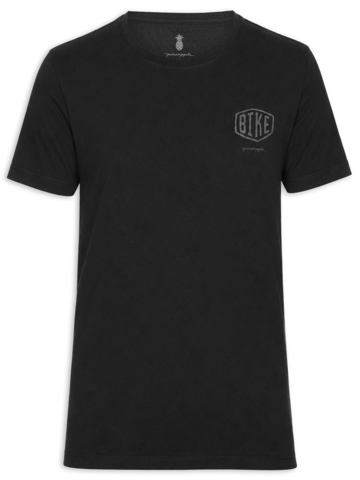 Camiseta Masculina Estampa Bike Preto Pineapple