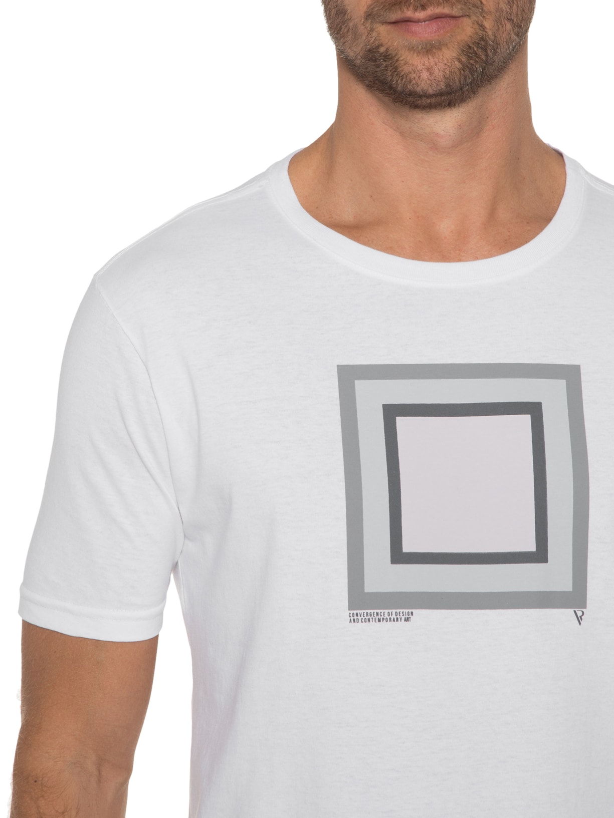 Camiseta Masculina Estampa Bryan Branco Vr