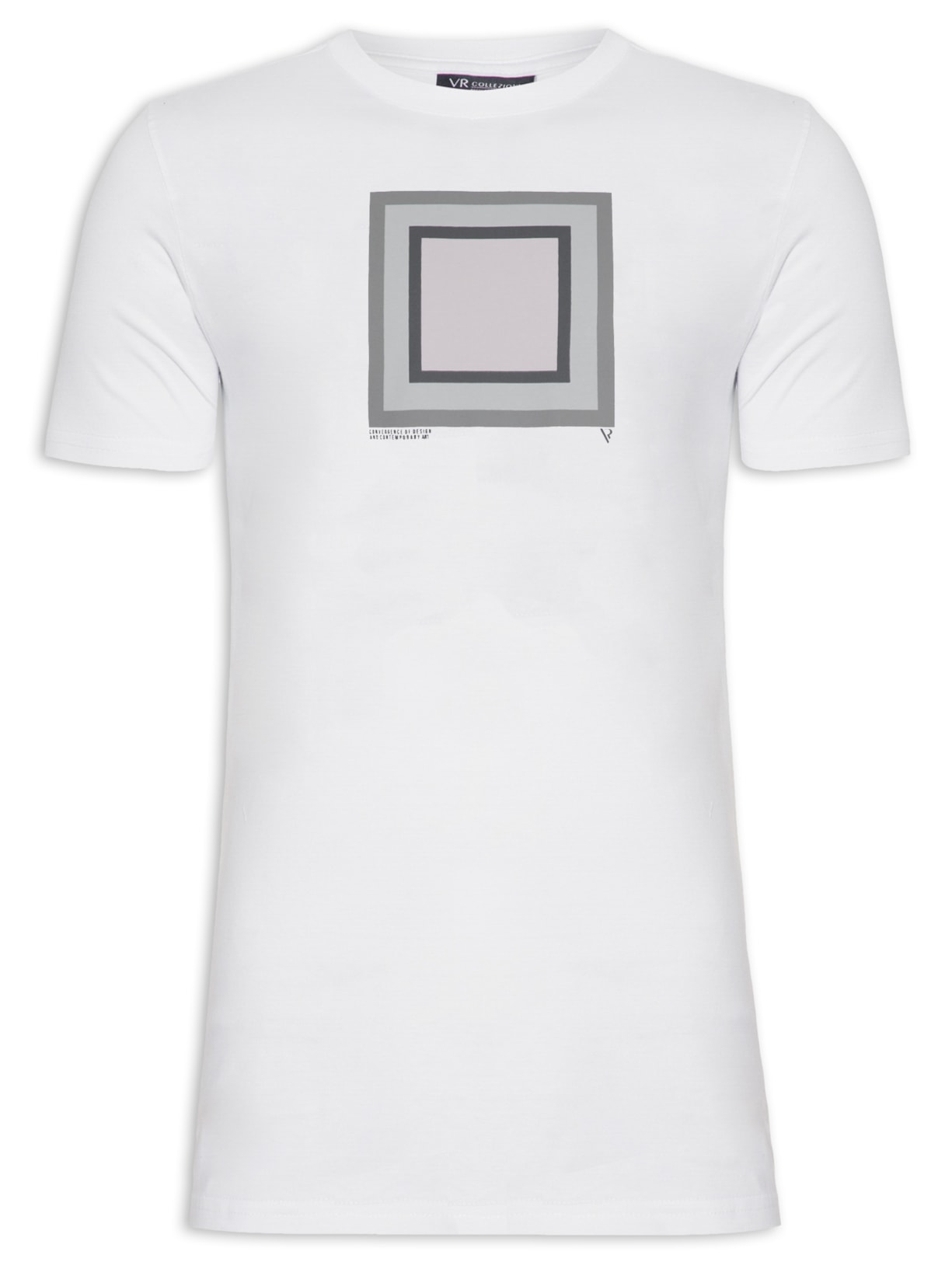 Camiseta Masculina Estampa Bryan - Branco