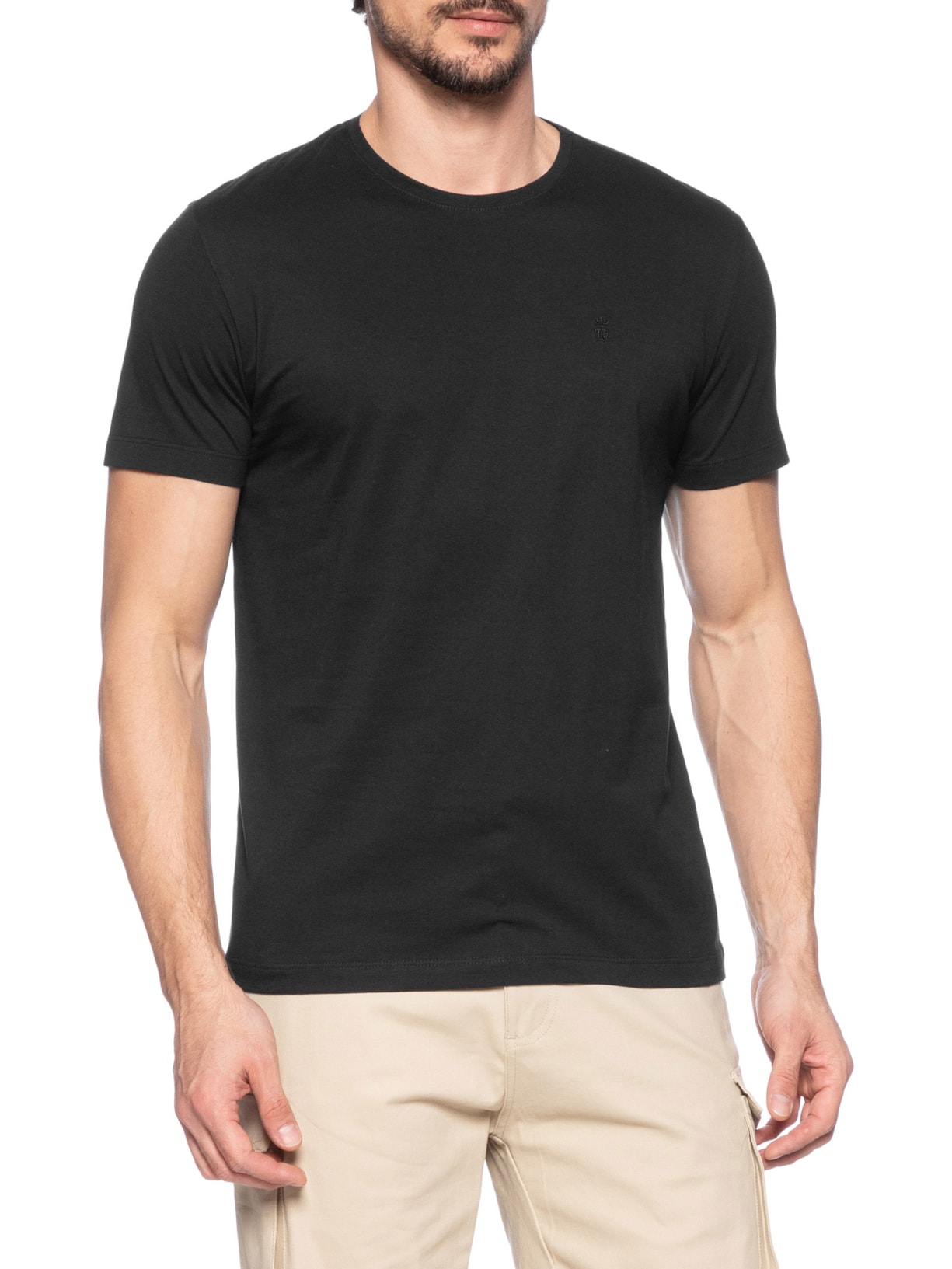 Camiseta Masculina Estampa Cool Dads Preto Sergio K
