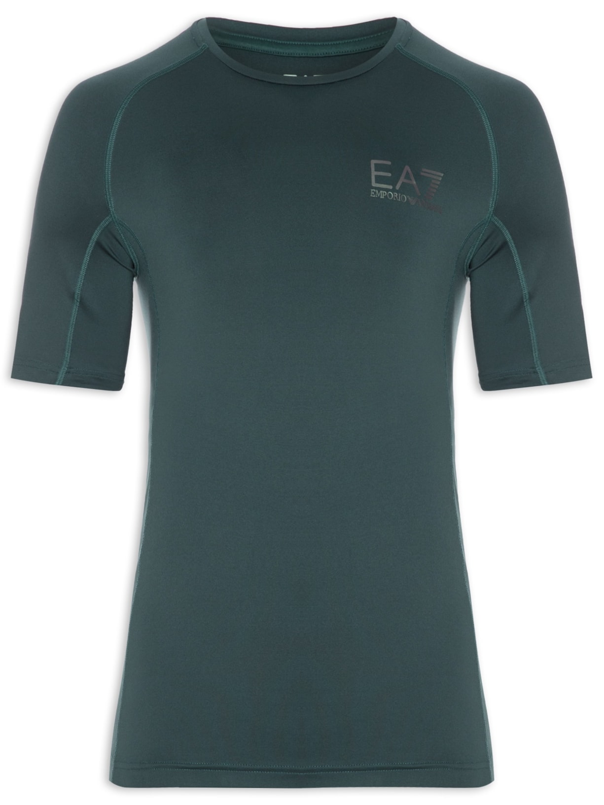 Camiseta Masculina Estampa Costas - Azul