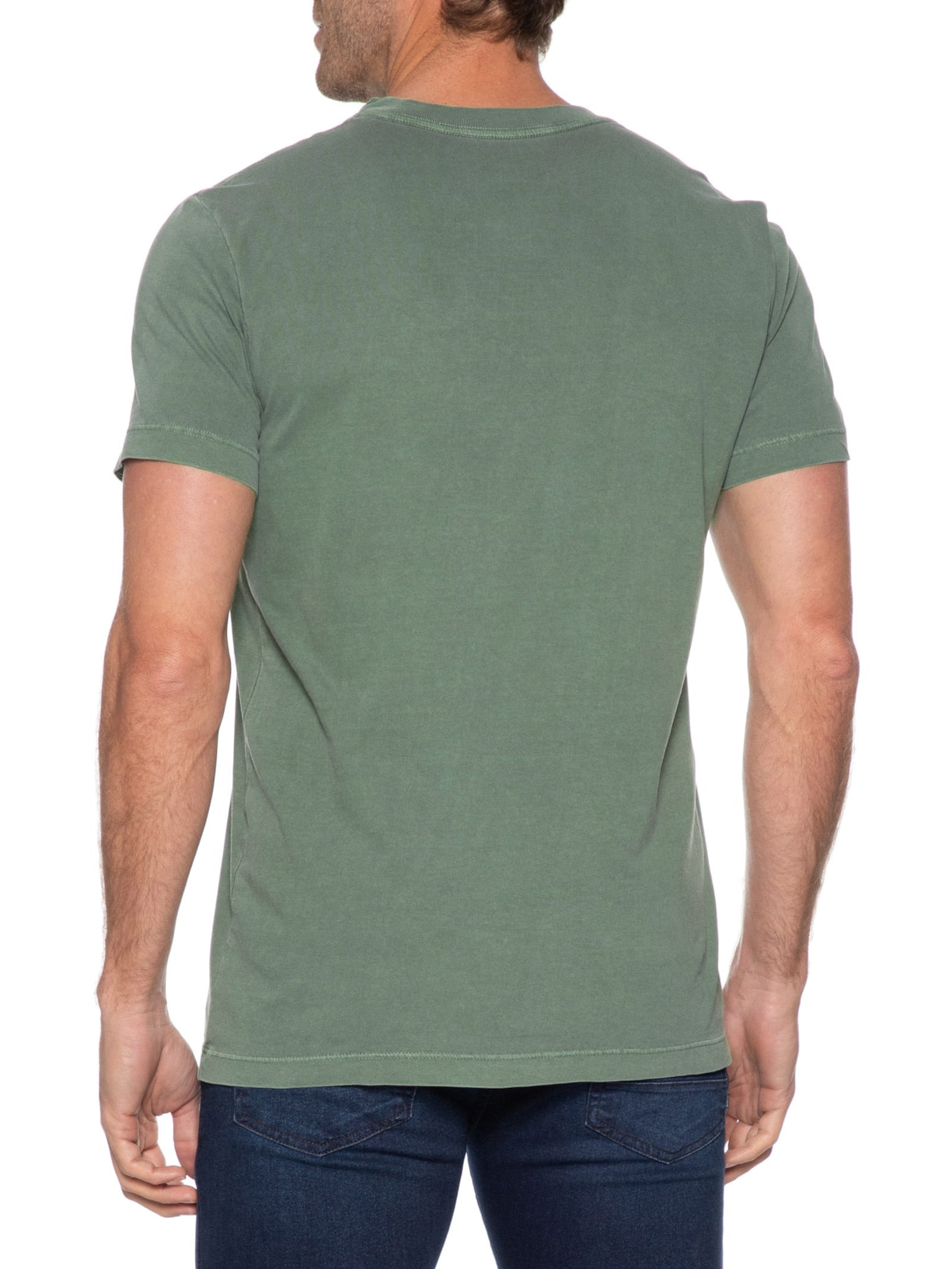 Camiseta Masculina Estampa Drink Verde Aramis