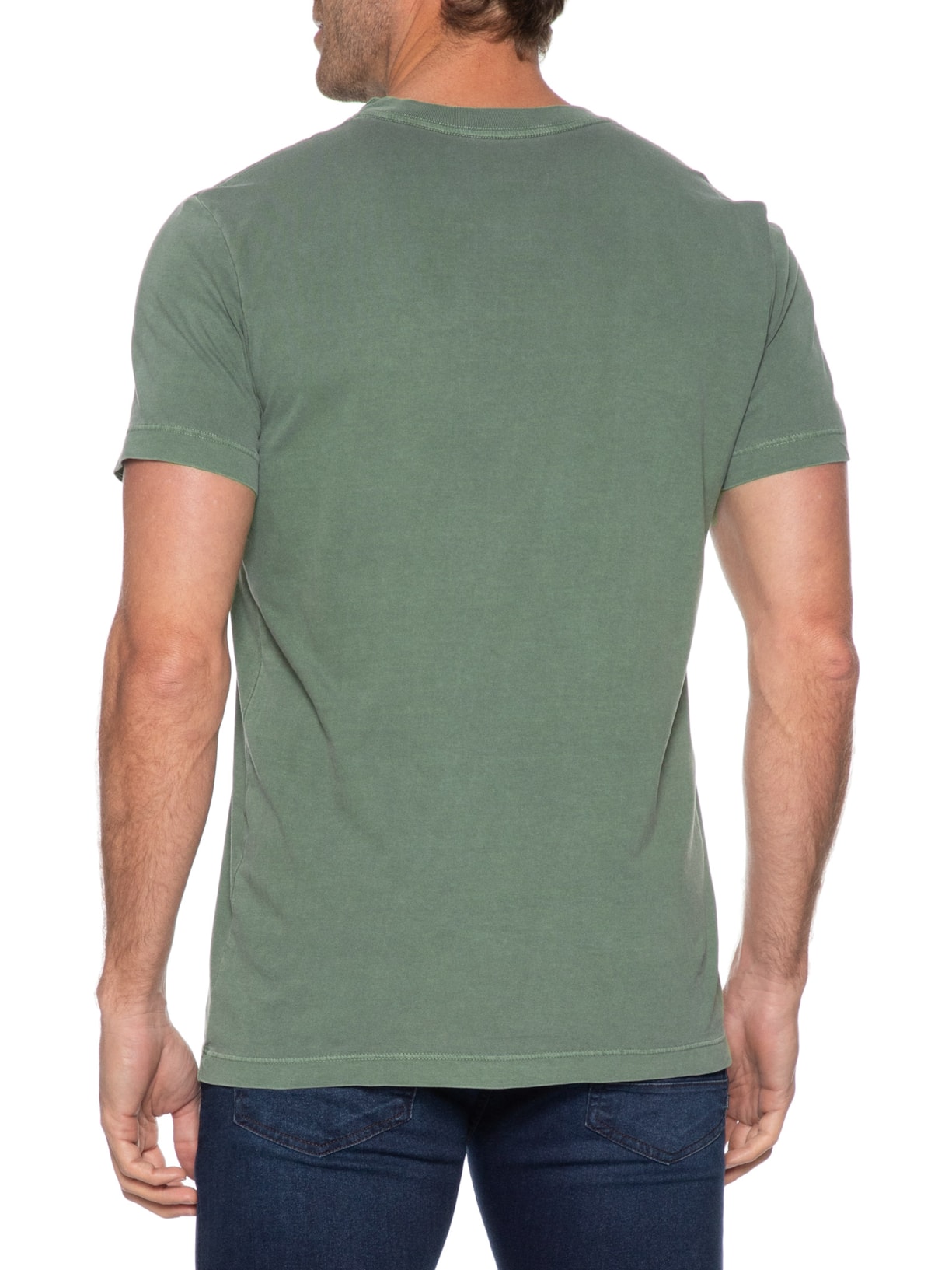 Camiseta Masculina Estampa Drink Verde Aramis