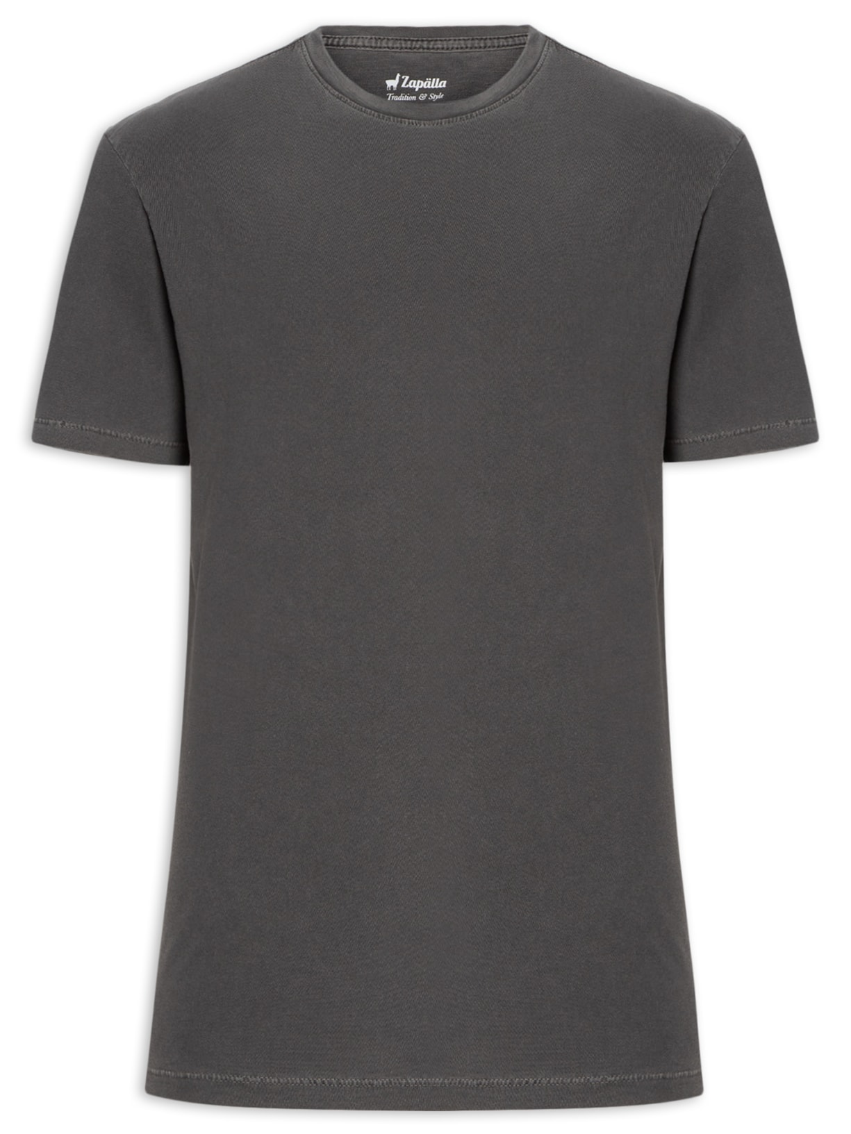 Camiseta Masculina Estampa Flores - Cinza