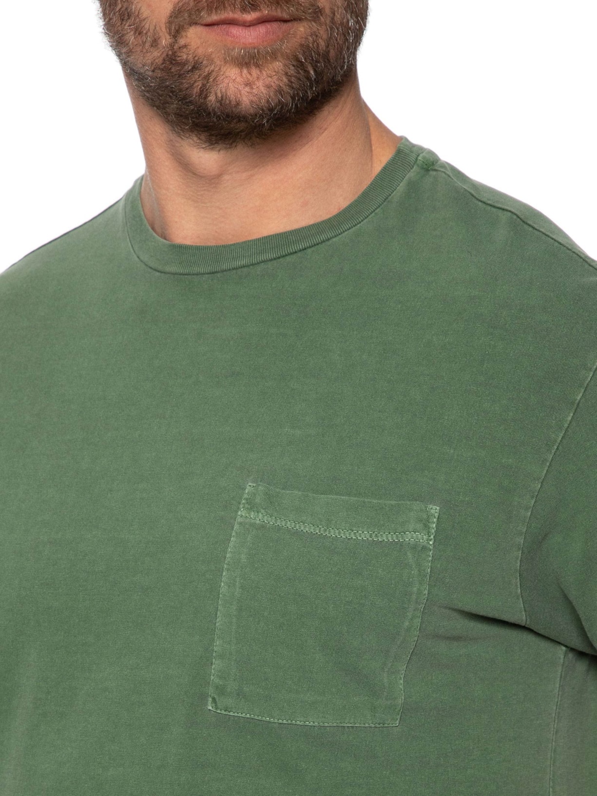 Camiseta Masculina Estampa Kite Sketch Verde Zapalla