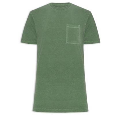 Camiseta Masculina Estampa Kite Sketch - Verde