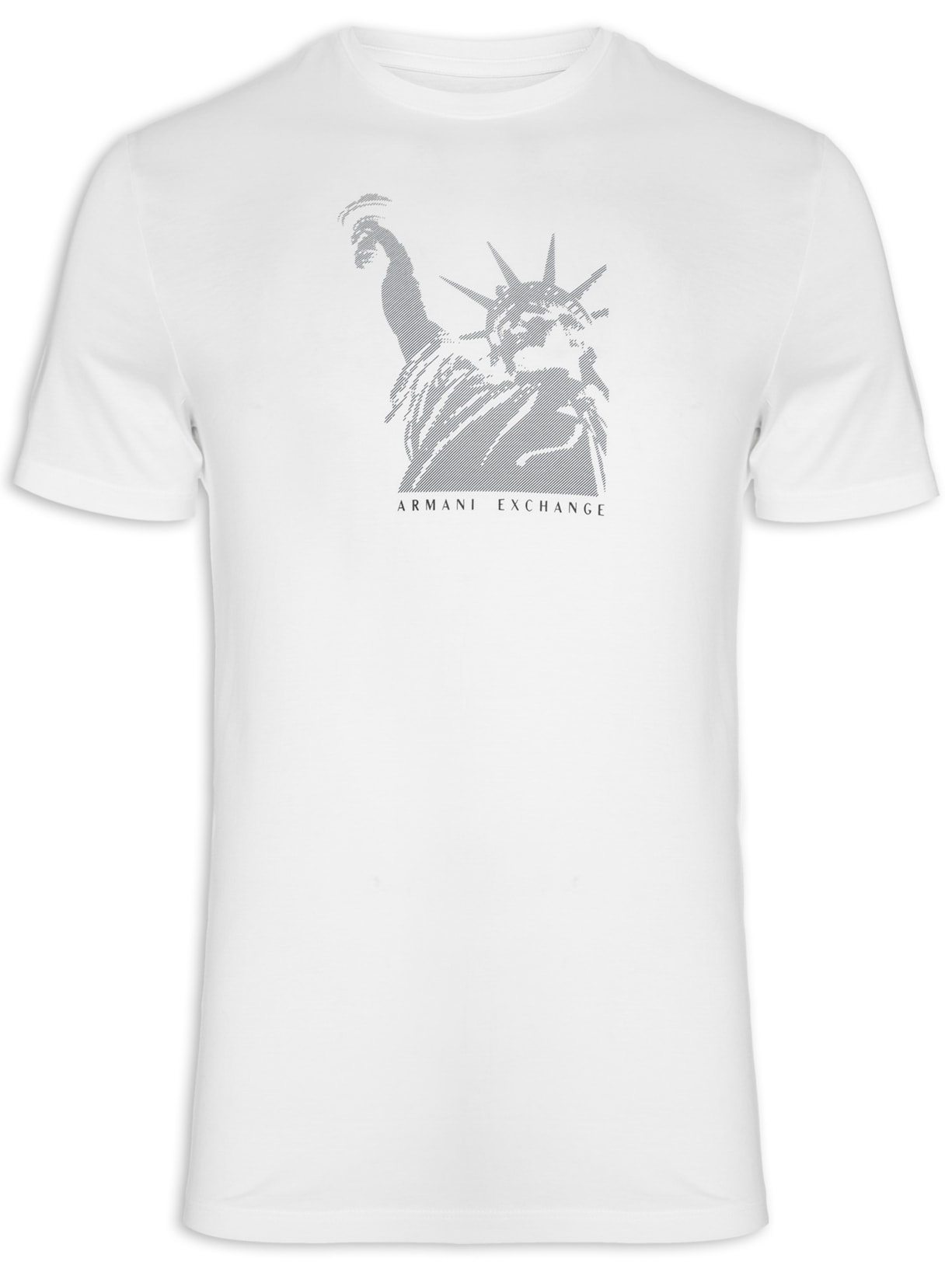 Camiseta Masculina Estampa Localizada - Branco
