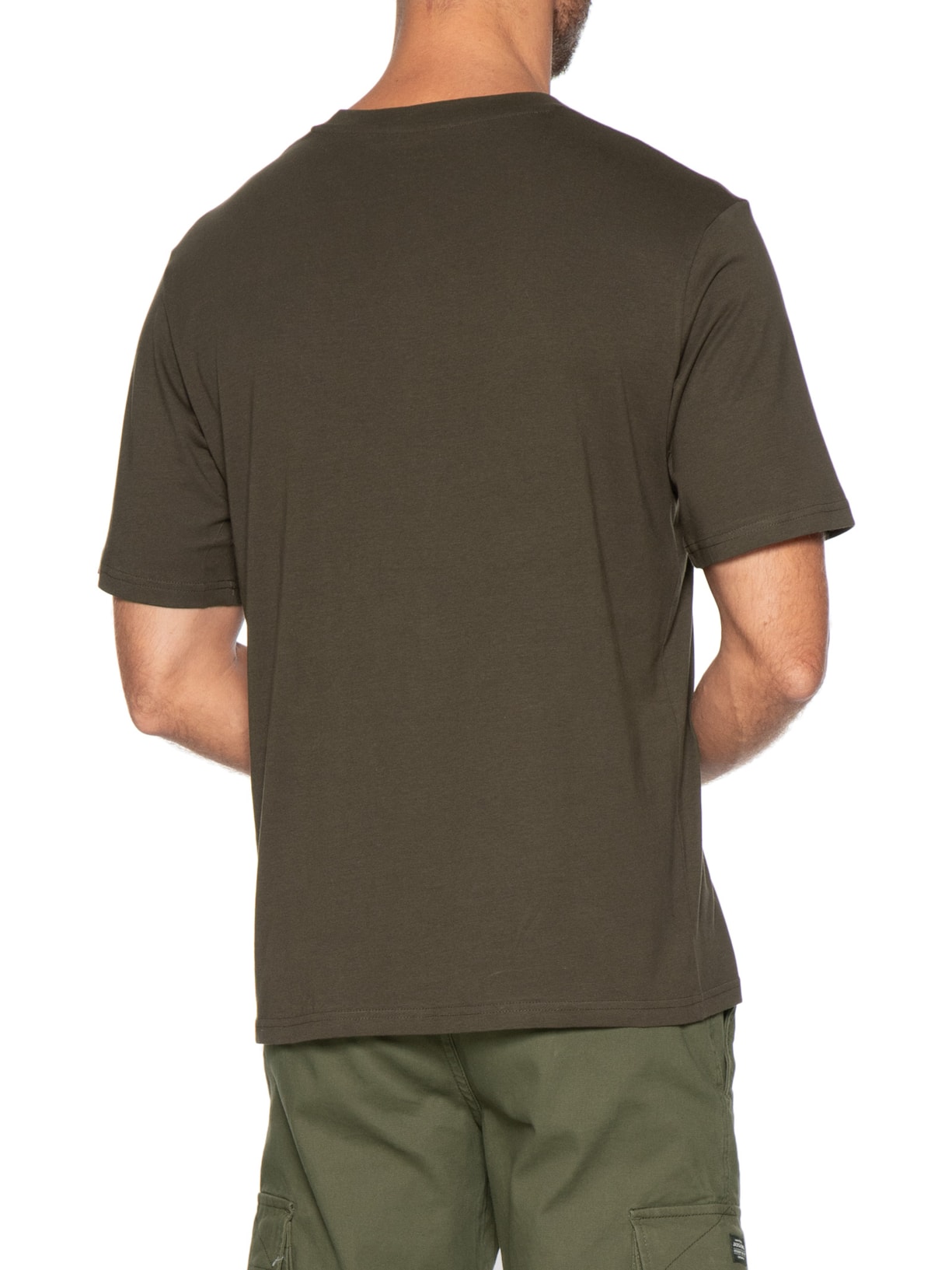 Camiseta Masculina Estampa Marrom Jack & Jones