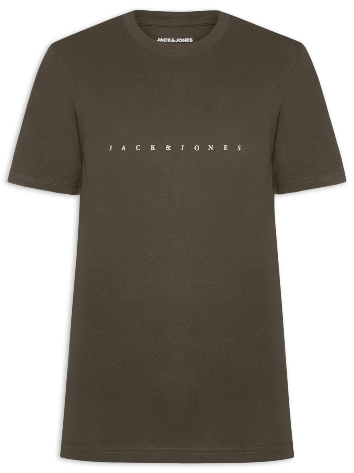 Camiseta Masculina Estampa Marrom Jack & Jones