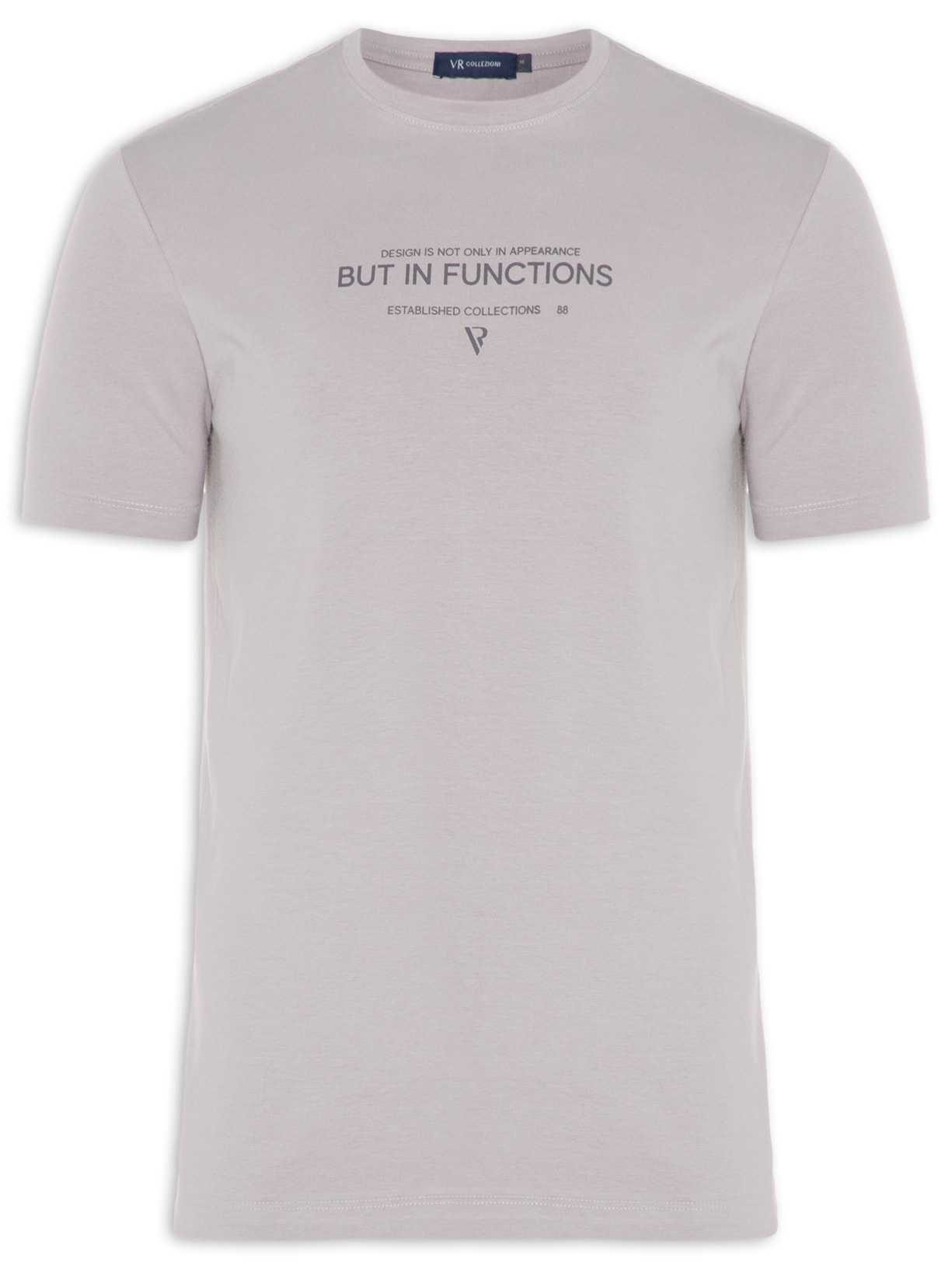 Camiseta Masculina Estampa Martin - Cinza