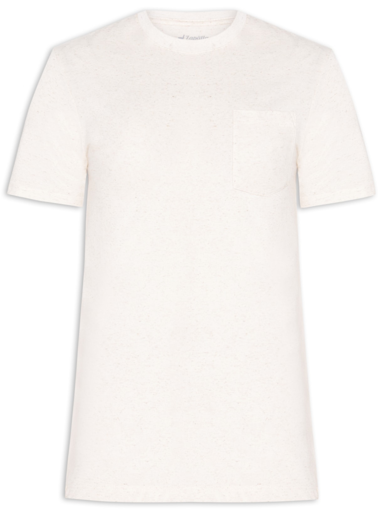 Camiseta Masculina Estampa NS Aparecida - Off White