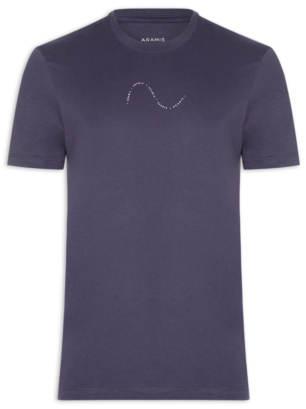 Camiseta Masculina Estampa Onda (PA) - Azul