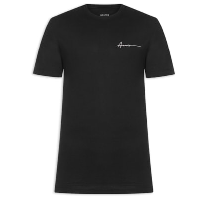 Camiseta Masculina Estampa (PA) - Preto