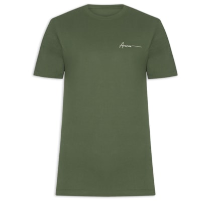 Camiseta Masculina Estampa (PA) - Verde