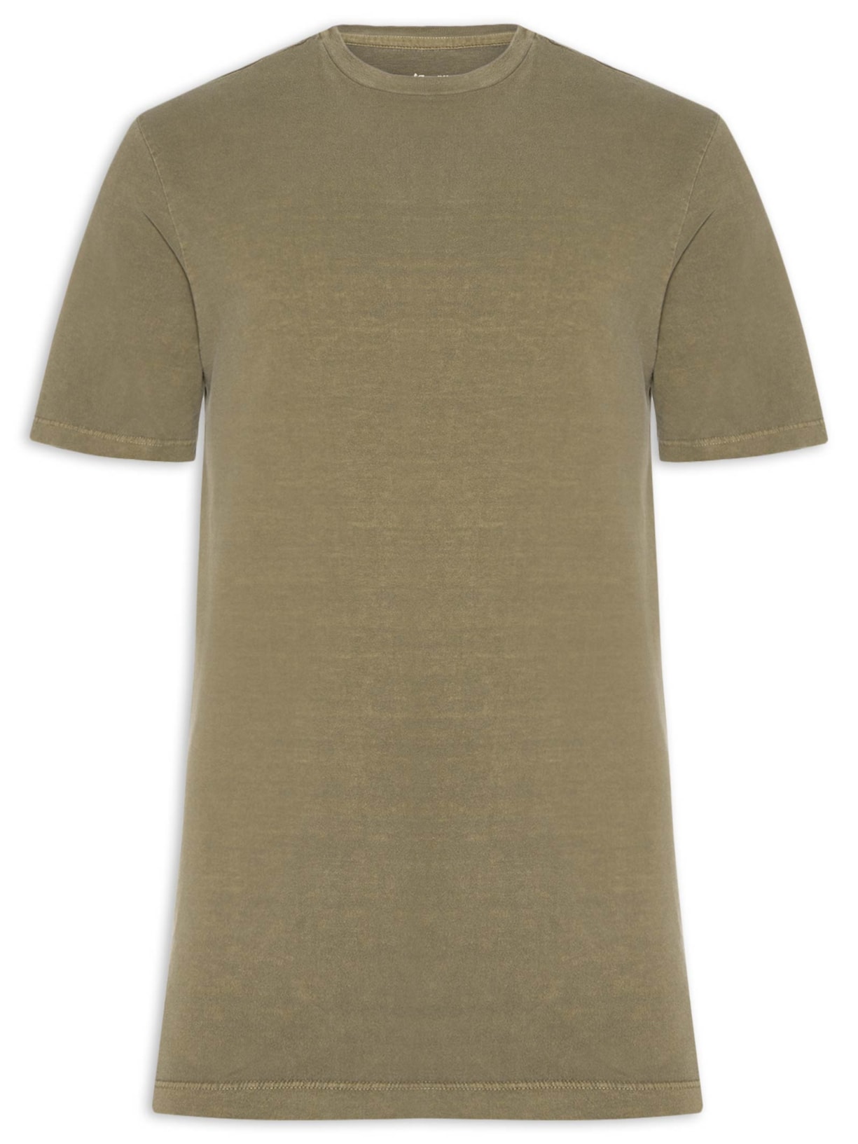 Camiseta Masculina Estampa Raquete Sketch - Verde