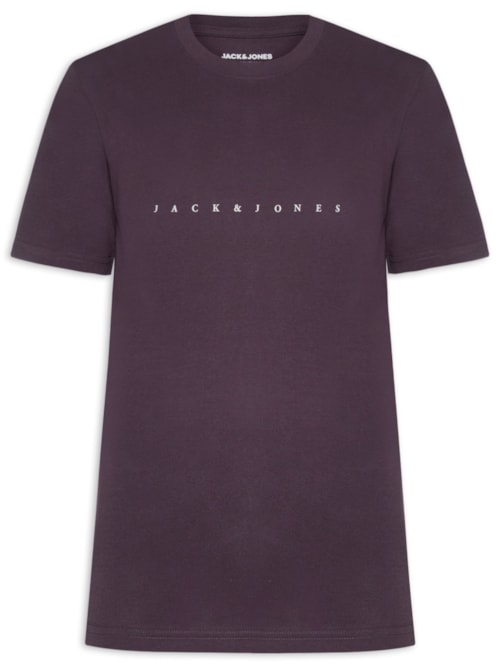 Camiseta Masculina Estampa - Roxo