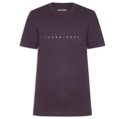 Camiseta Masculina Estampa - Roxo