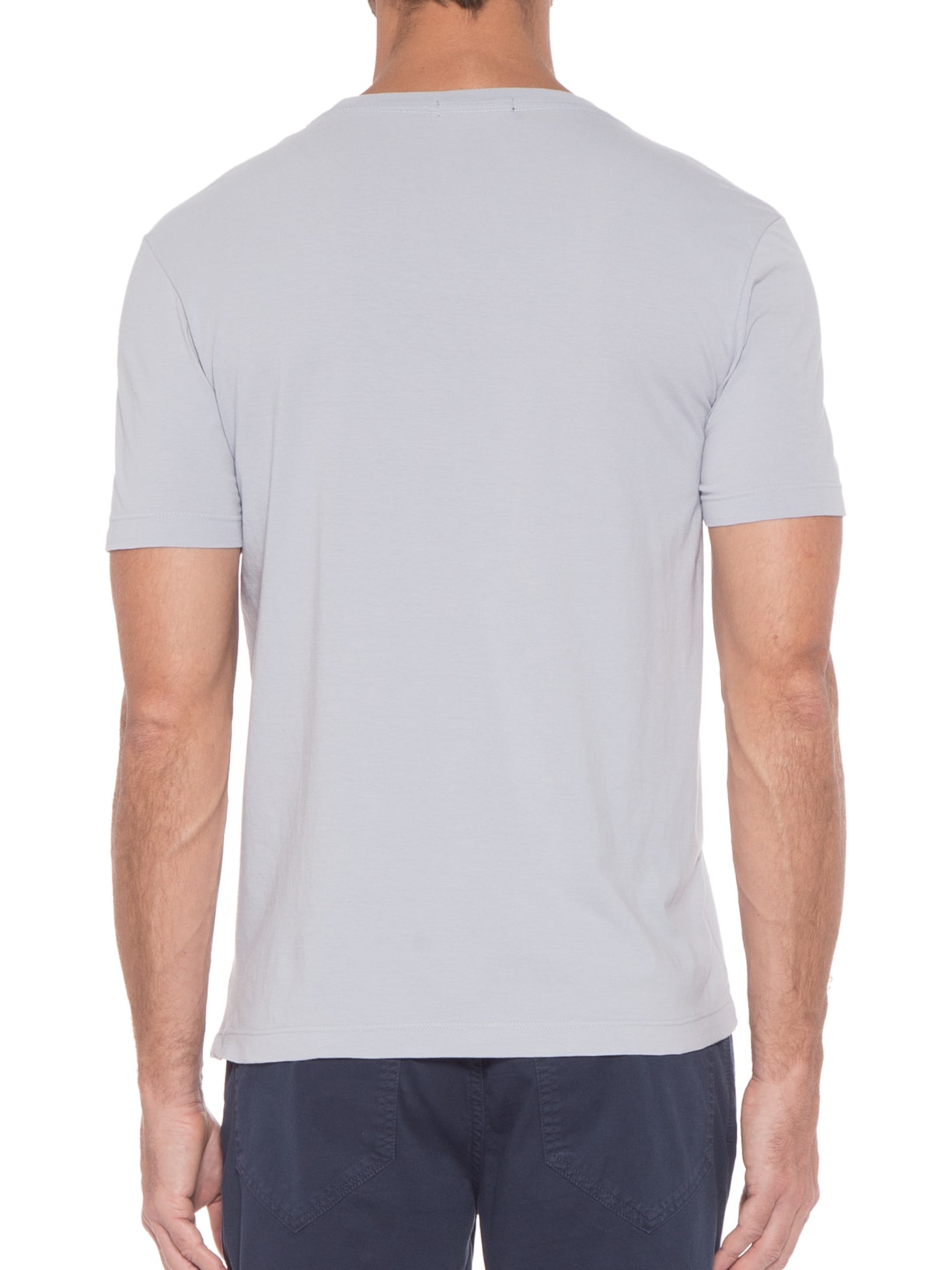Camiseta Masculina Estampa Sean Cinza Vr