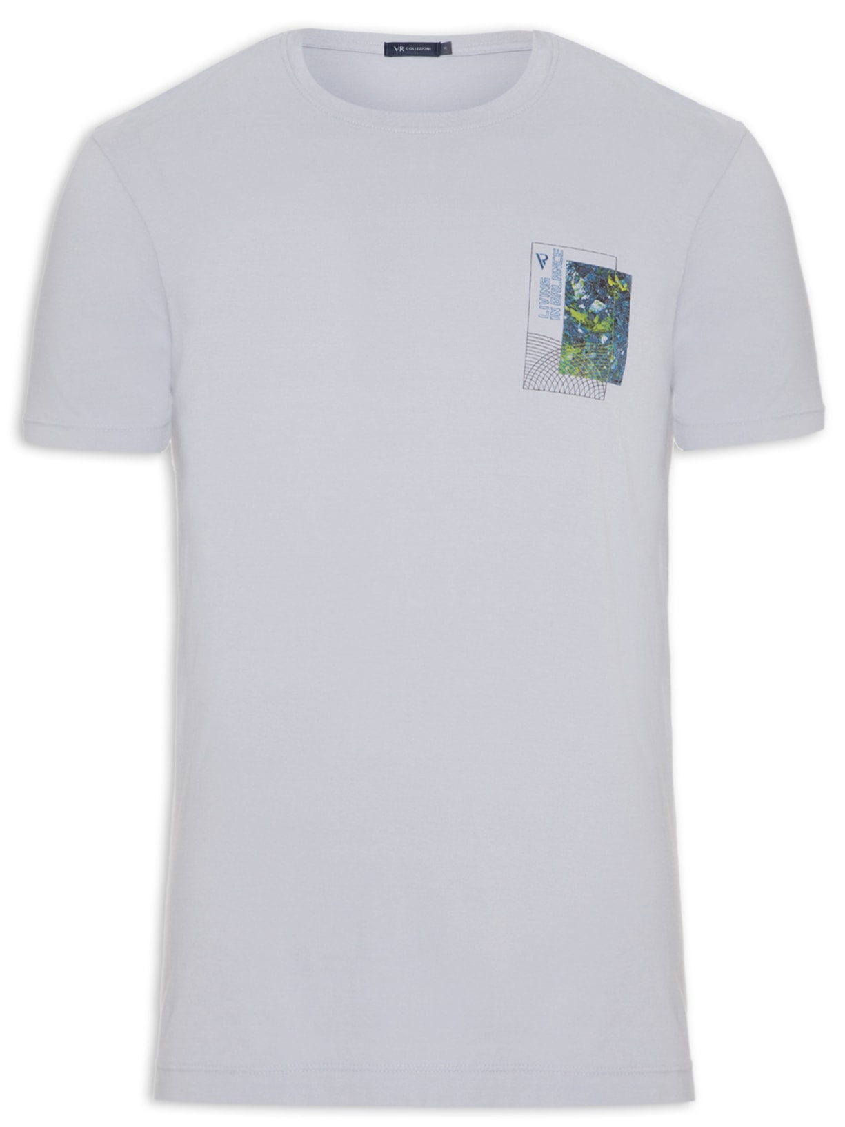 Camiseta Masculina Estampa Sean - Cinza