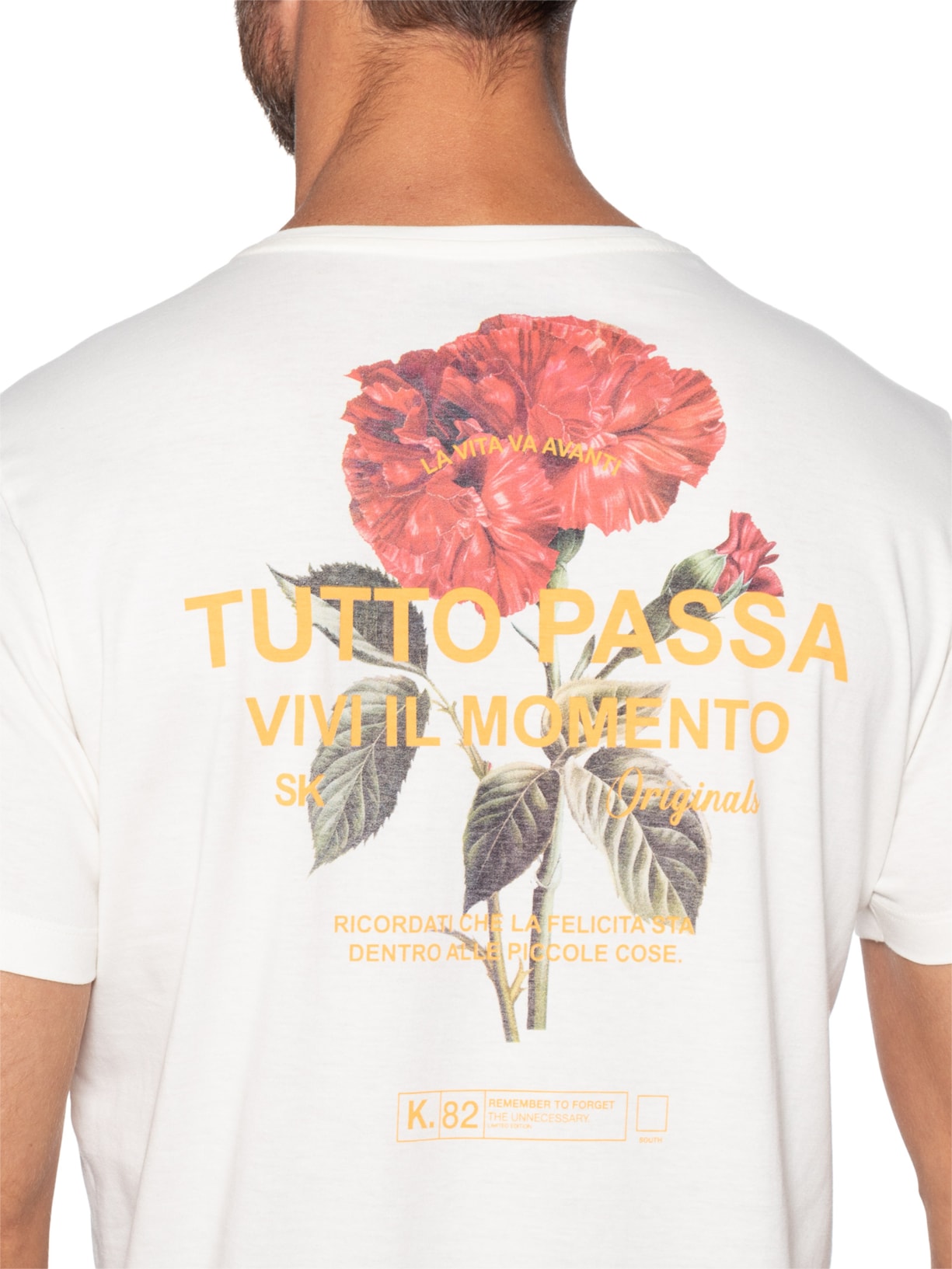Camiseta Masculina Estampa Tutto Passa Sergio K