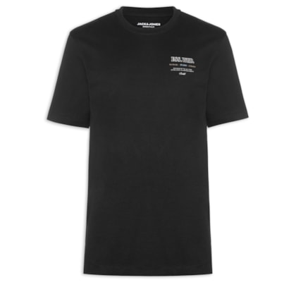 Camiseta Masculina Estampa Urban Edge Studio - Preto