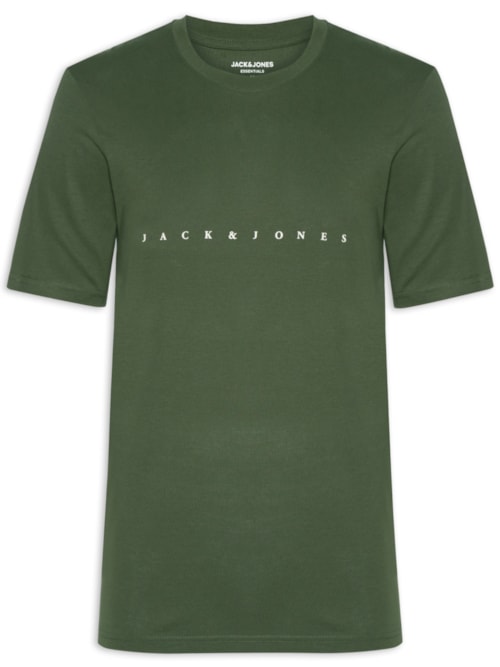Camiseta Masculina Estampa - Verde