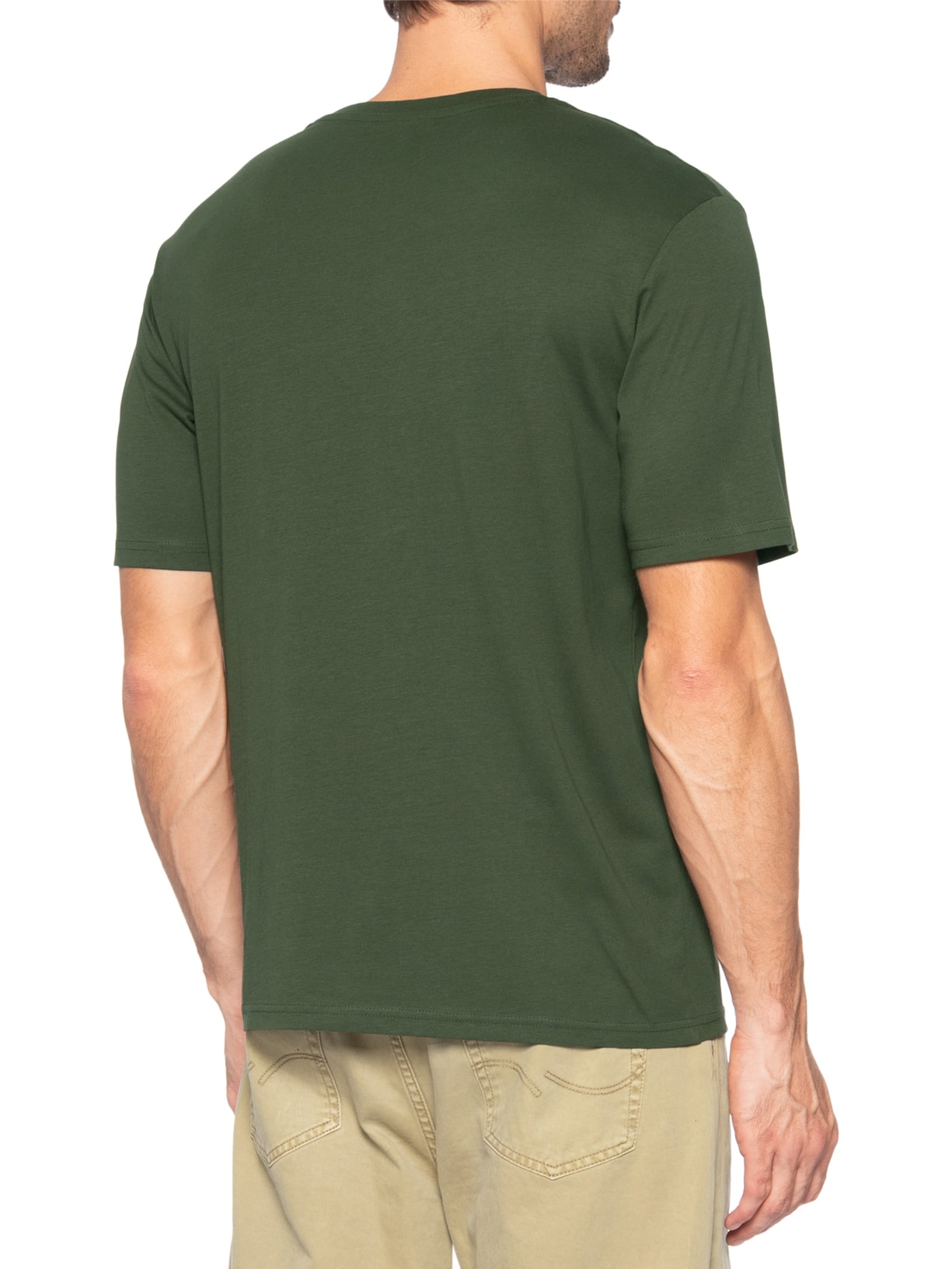 Camiseta Masculina Estampa Verde Jack & Jones
