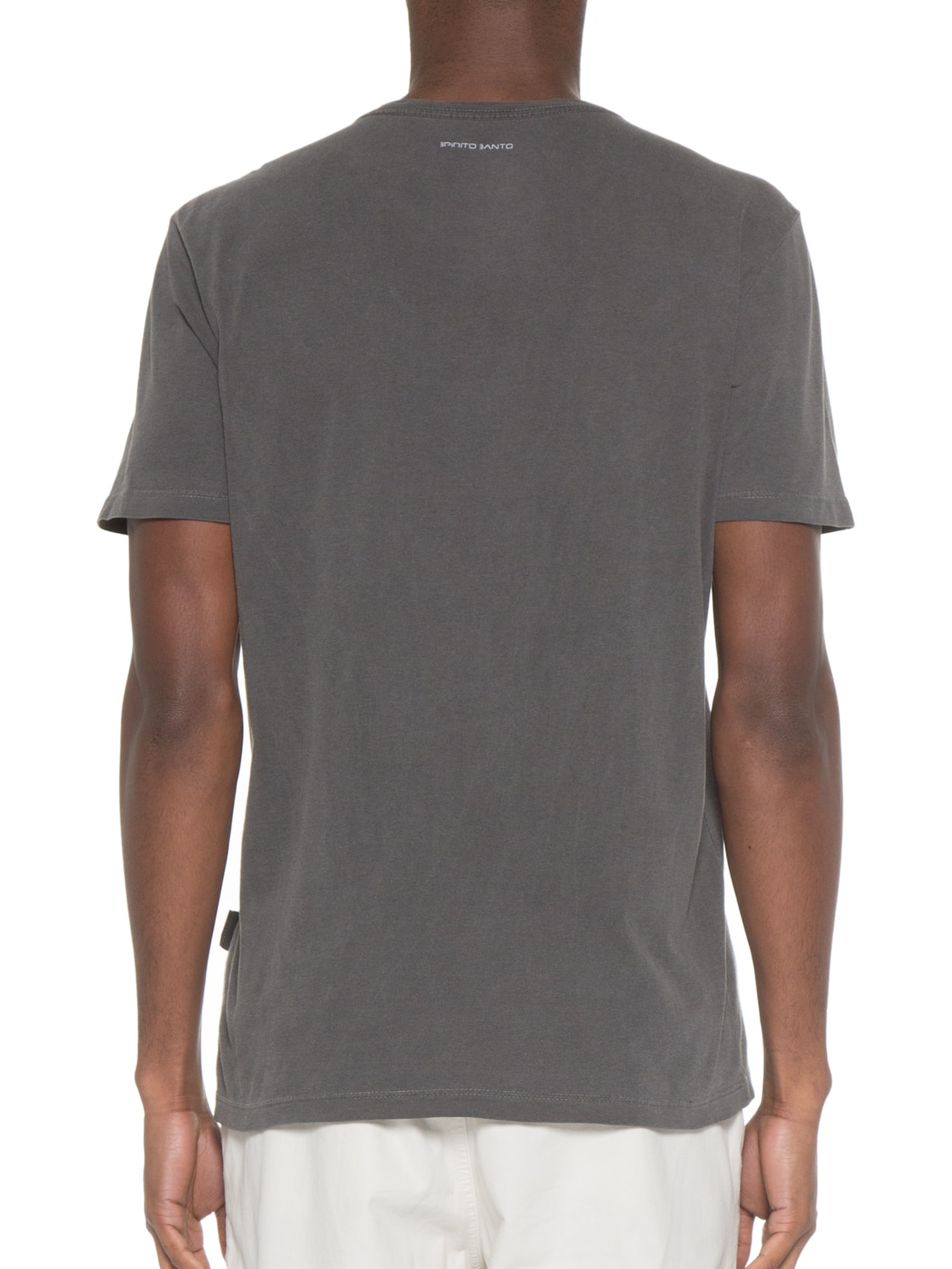 Camiseta Masculina Estampa Yellow Eye Cinza Spirito Santo