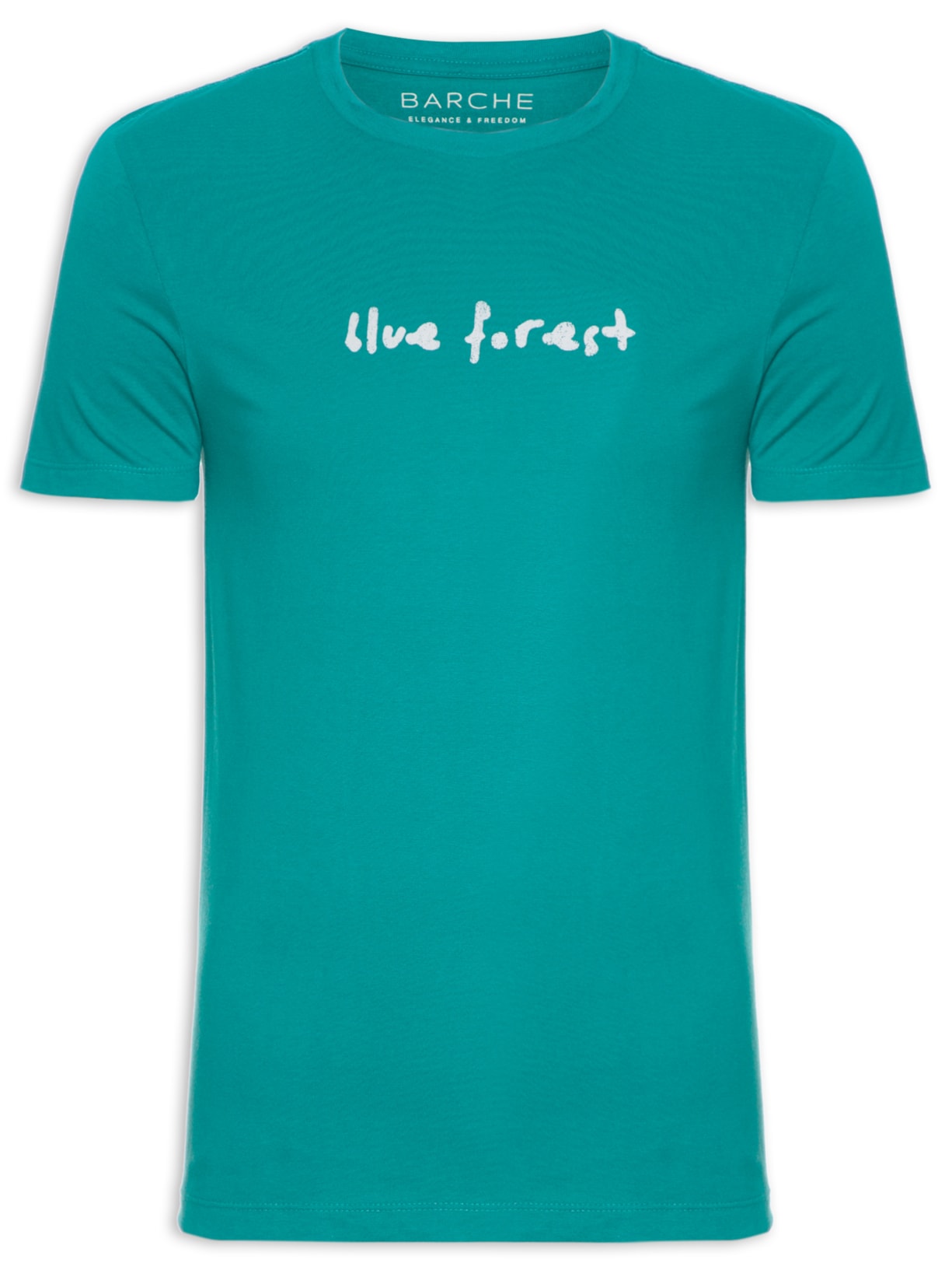 Camiseta Masculina Estampada - Azul