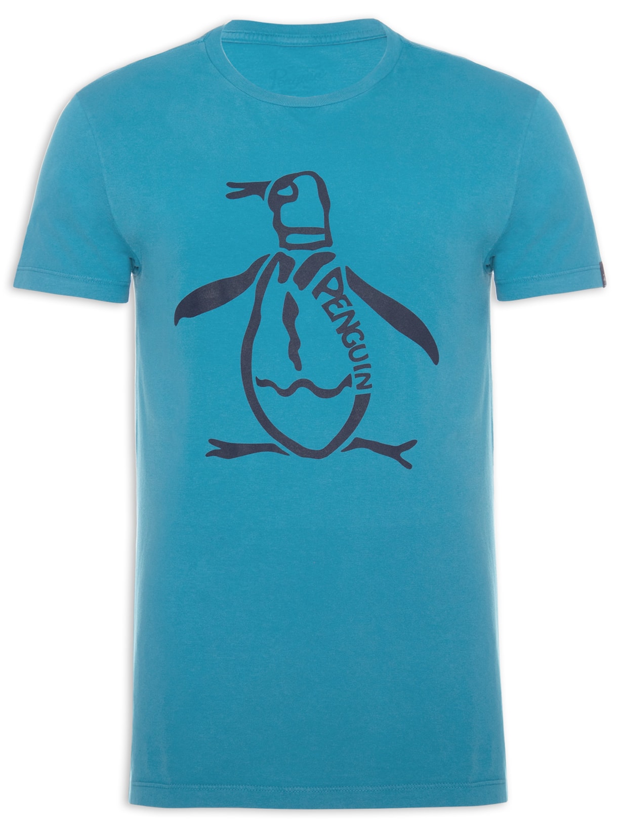 Camiseta Masculina Estampada - Azul