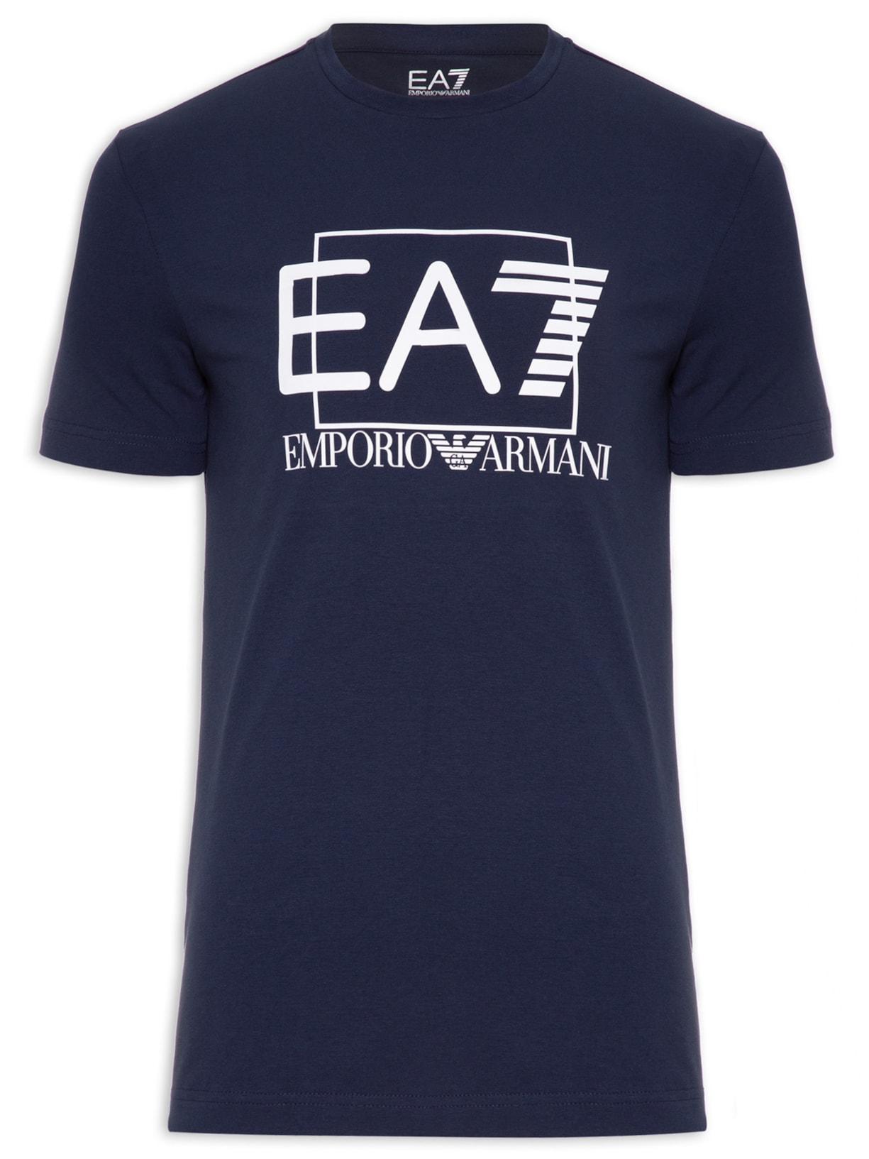 Camiseta Masculina Estampada - Azul