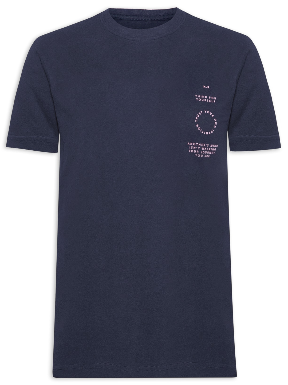 Camiseta Masculina Estampada - Azul