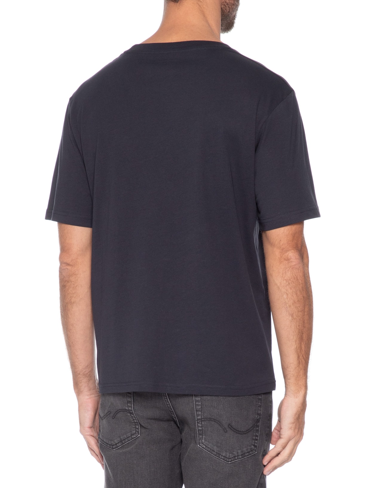 Camiseta Masculina Estampada Azul Jack & Jones