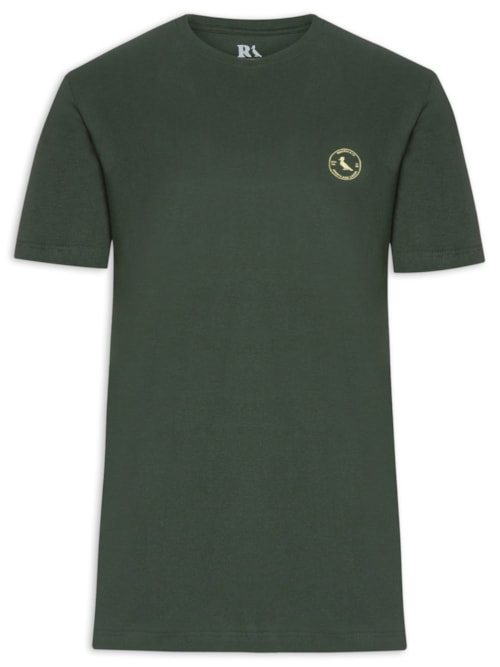Camiseta Masculina Estampada Be Yourself Heritage - Verde