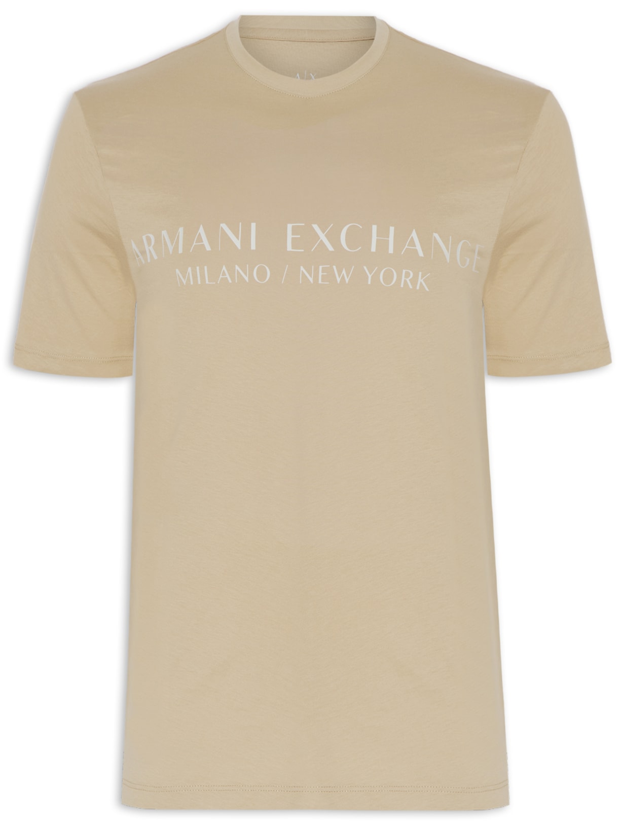 Camiseta Masculina Estampada - Bege