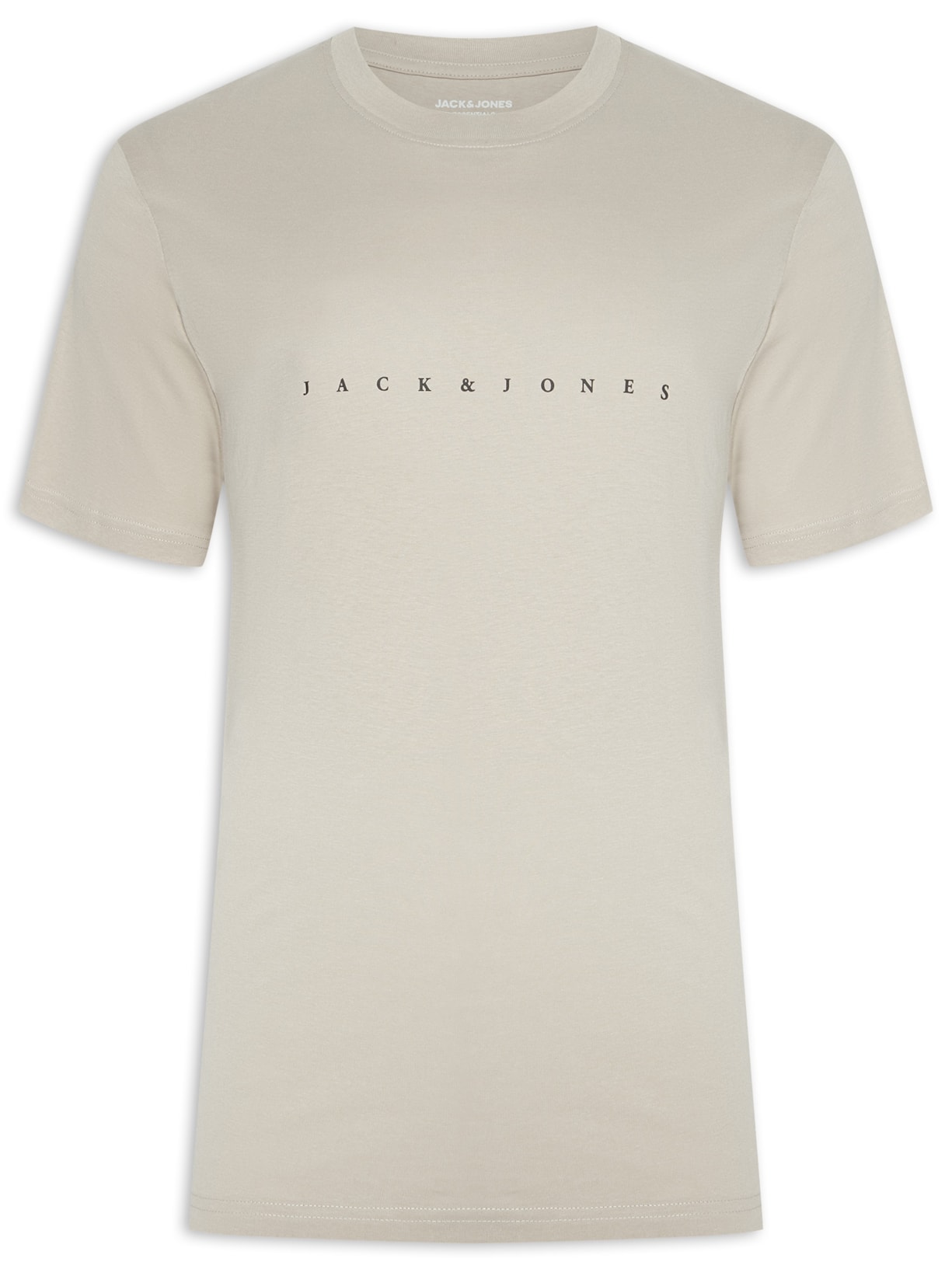 Camiseta Masculina Estampada Bege Jack & Jones