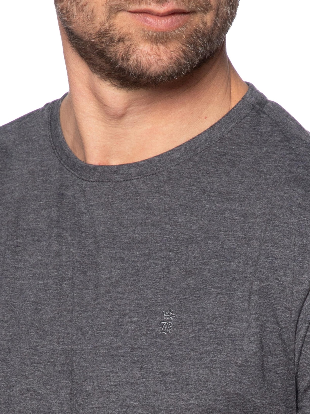 Camiseta Masculina Estampada Best Driver Cinza Sergio K