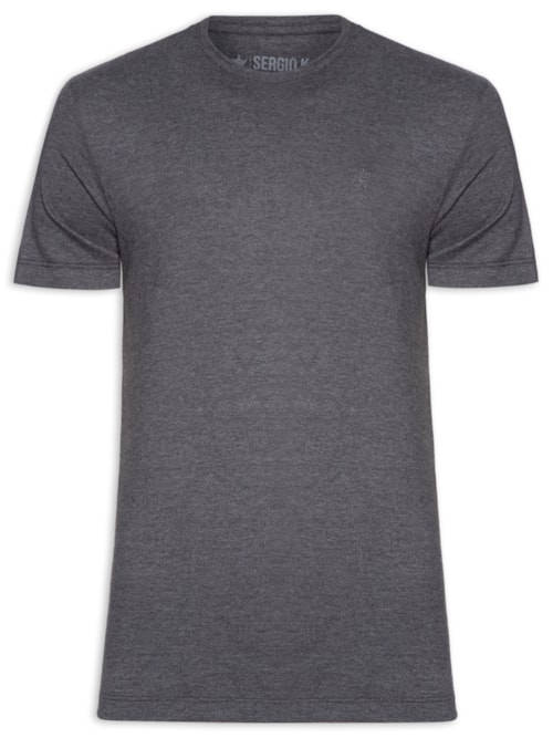 Camiseta Masculina Estampada Best Driver - Cinza