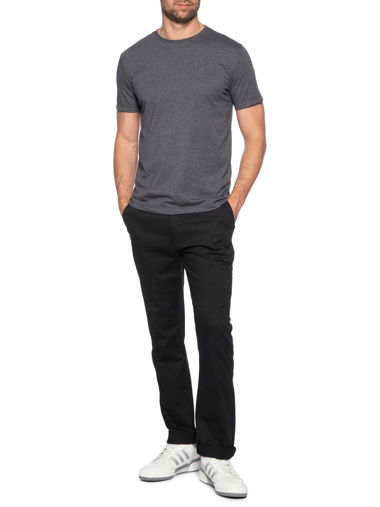 Camiseta Masculina Estampada Best Driver Cinza Sergio K