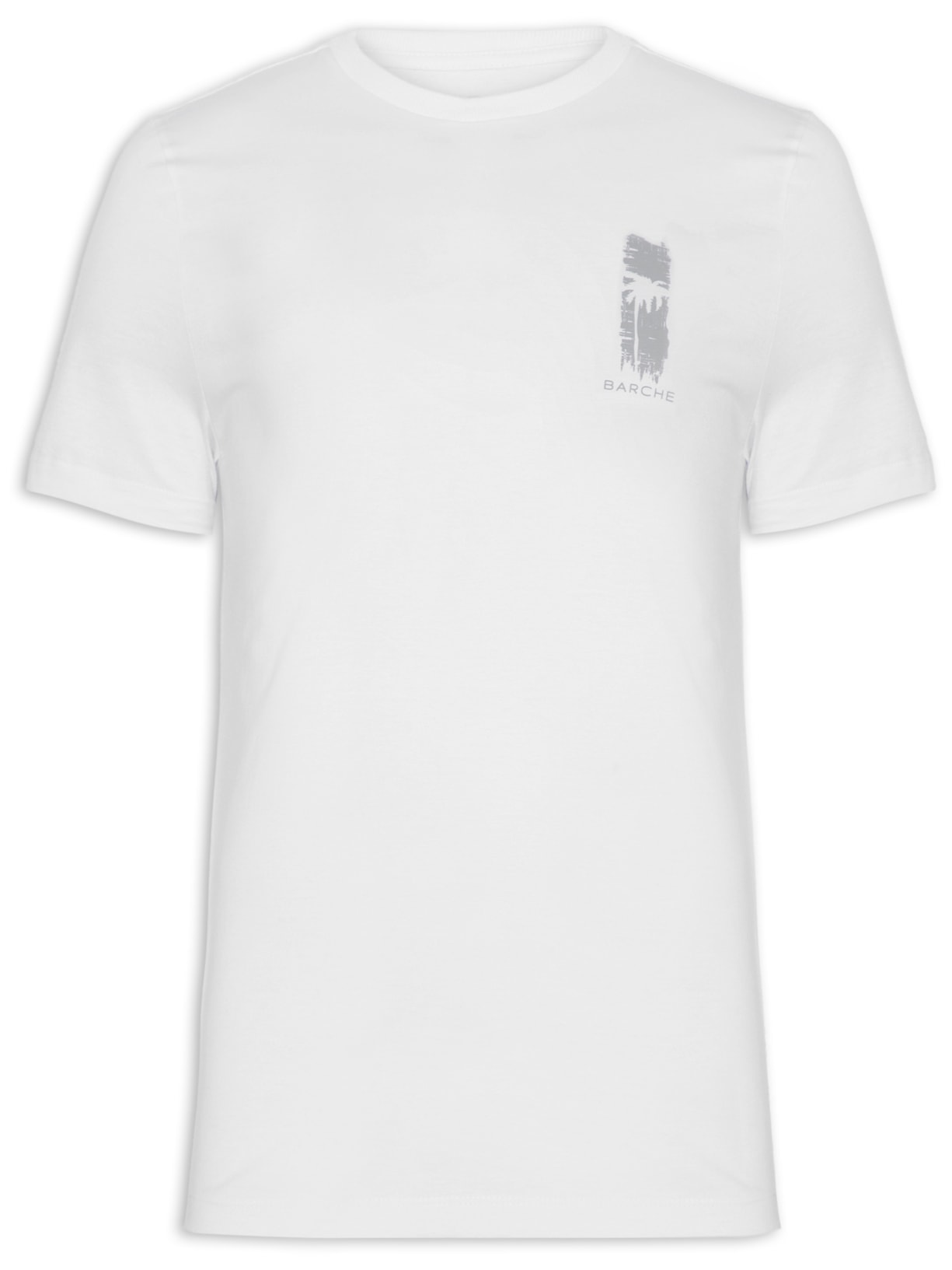 Camiseta Masculina Estampada - Branco